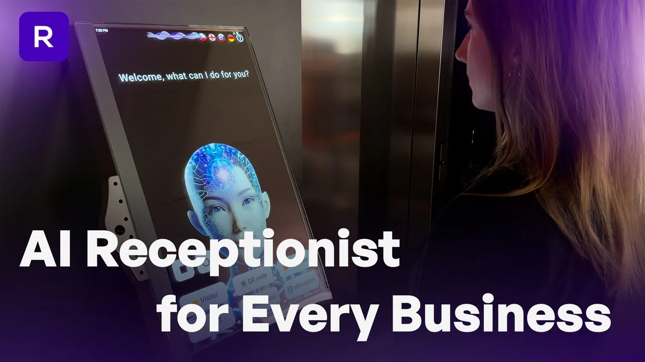 aReception.ai AI receptionist demo (English)